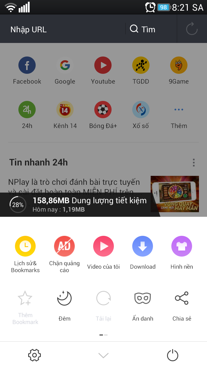 uc browser 10.9